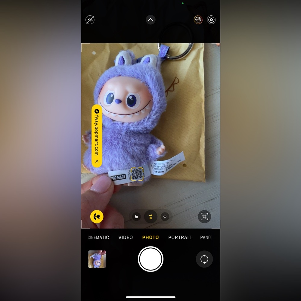 💜 NEW POP MART LABUBU THE MONSTERS PIN FOR LOVE “?” PLUSH PENDANT 💜 - Picture 8 of 12